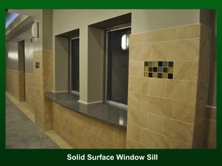 Solid Surface Window Sill 