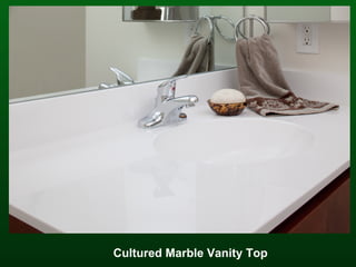 Cultured Marble Vanity Top 