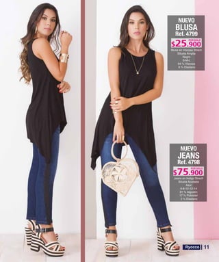 BLUSA
Ref. 4799
S-M-L
POR SOLO
NUEVO
JEANS
Ref. 4798
6-8-10-12-14
POR SOLO
NUEVO
11
 