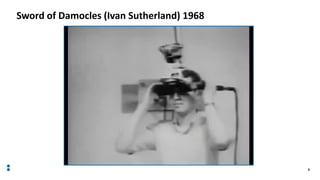 8
Sword of Damocles (Ivan Sutherland) 1968
 