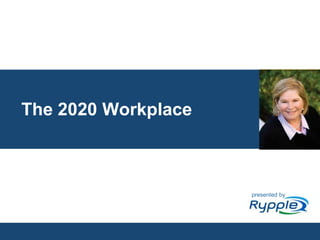 The 2020 Workplace presented by CONFIDENTIAL 