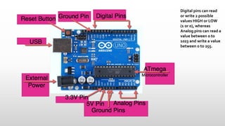 The arduino and iot | PPTX