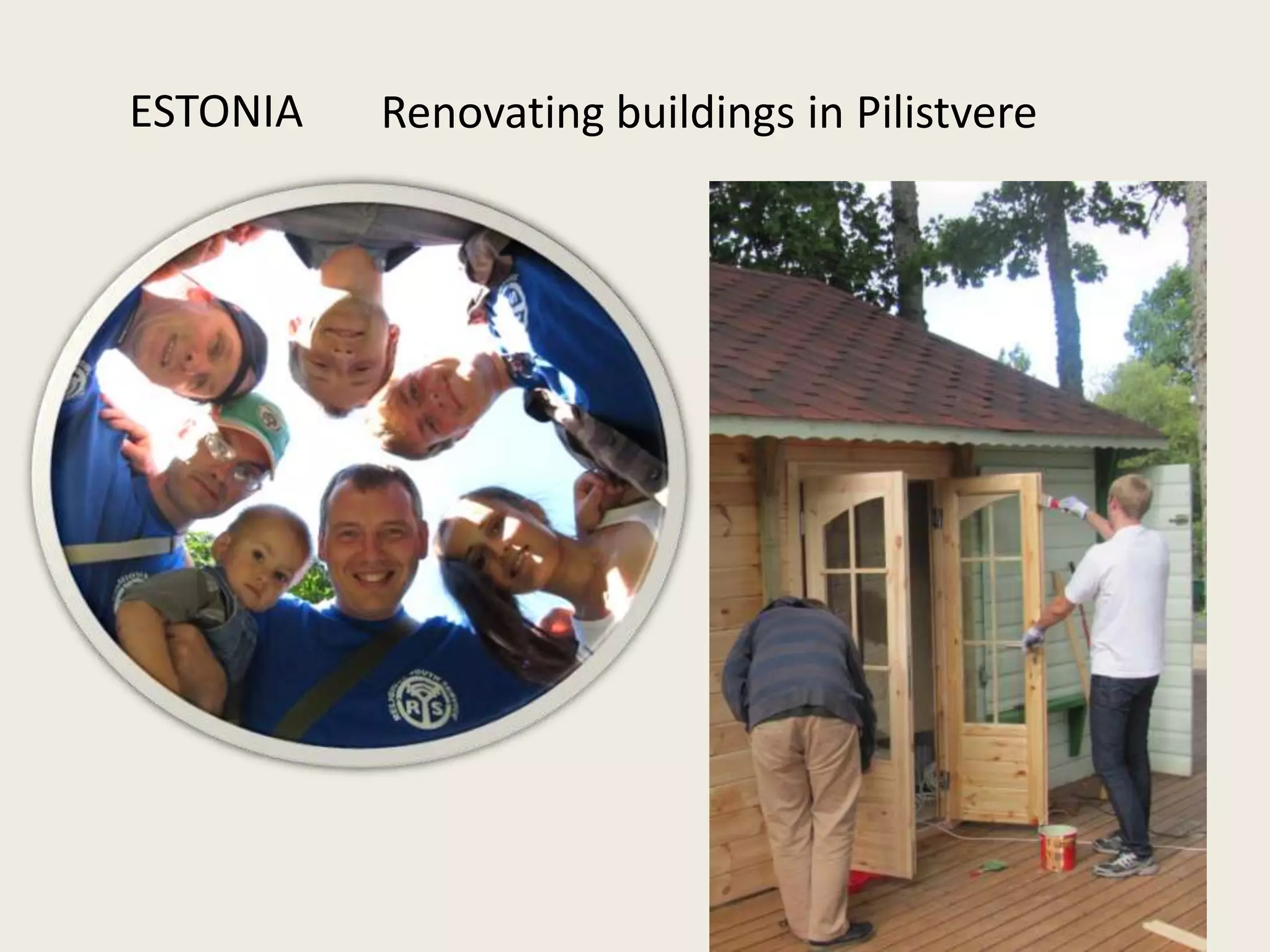 MOLDOVA Helping at a geriatric center in Ialoveni

 