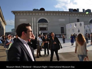 Museum Week / Weekend – Museum Night – International Museum Day
 