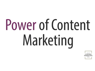Power of Content Marketing graphic recording by Jadzkarysuje.pl