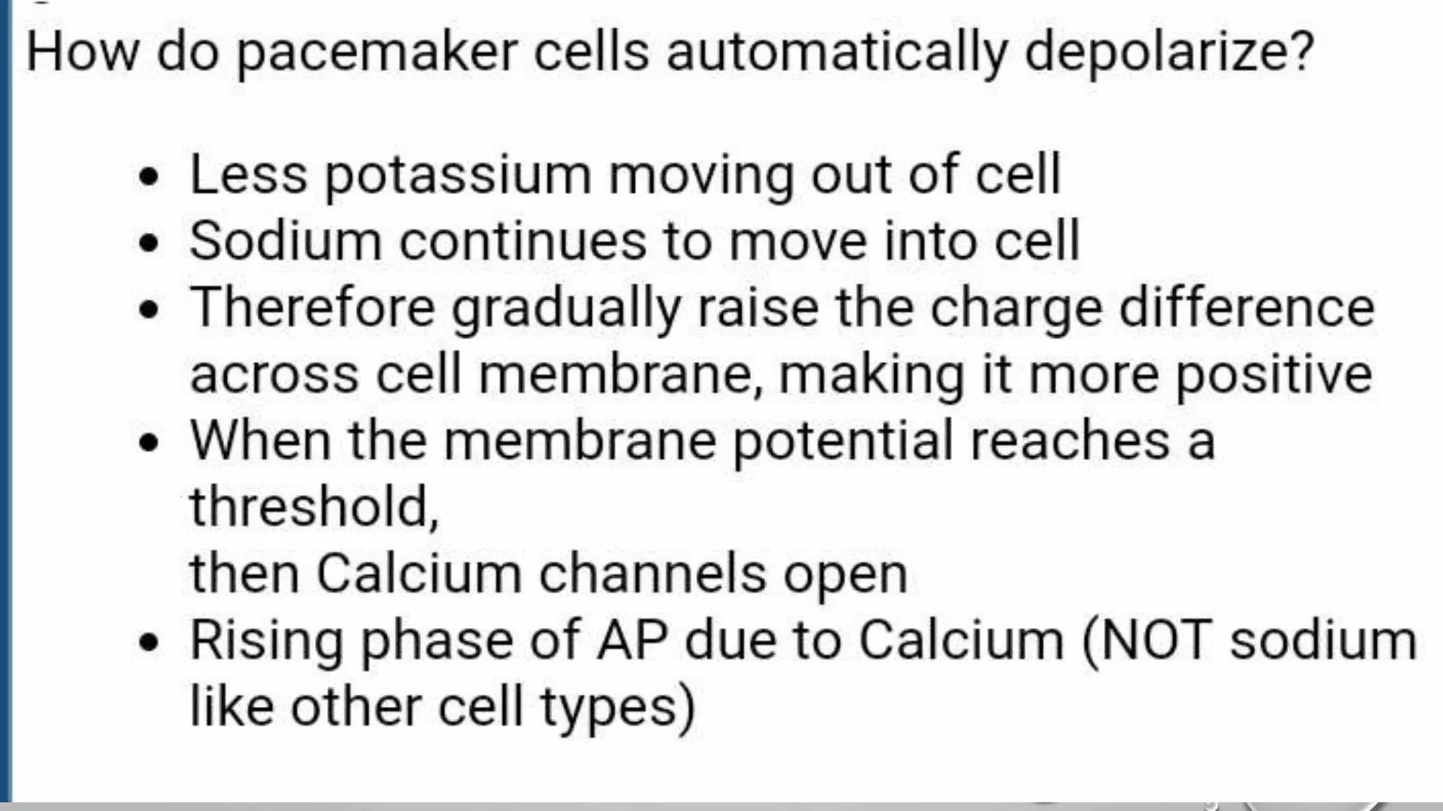 Rythemecity and automatecity of heart
