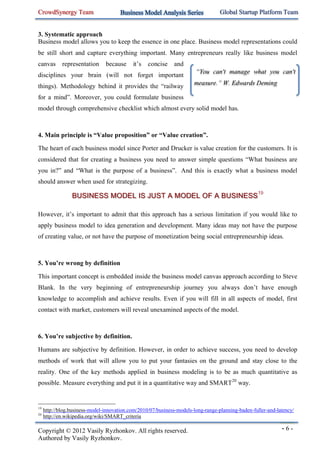 Why do we need business models or Mindset behind Business Model ...