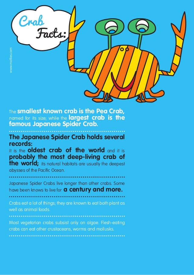 Crab facts