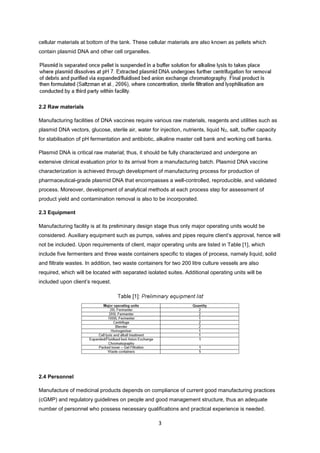 (Bio)pharmaceutical plant design | PDF