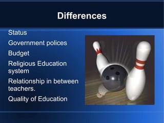 Stages of education levels 