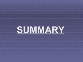 SUMMARY 