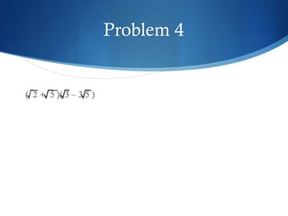 Simplifying basic radical expressions 2
