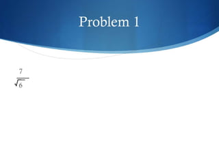 Simplifying basic radical expressions 2