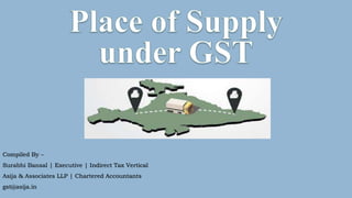 Compiled By –
Surabhi Bansal | Executive | Indirect Tax Vertical
Asija & Associates LLP | Chartered Accountants
gst@asija.in
 