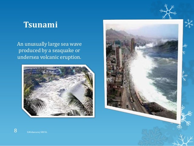 Natural Disaster How Can Impact On Ecosystem S Mohanaraj