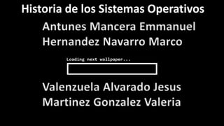 Antunes Mancera Emmanuel 
Hernandez Navarro Marco 
Valenzuela Alvarado Jesus 
Martinez Gonzalez Valeria 
 