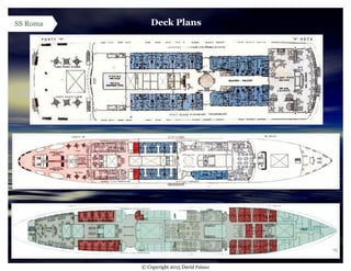 Ss Roma Model S.S. Roma Passenger Vessel - History | PDF