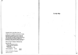 Physics of semiconductor devices S. M. Sze Kwok K. NG Second Edition | PDF