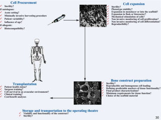 Bone tissue engineering challenges in oral and maxillofacial surgery | PPTX