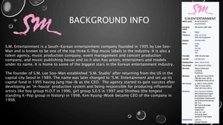 S.M. Entertainment | PPTX