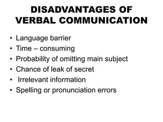 communication | PPT