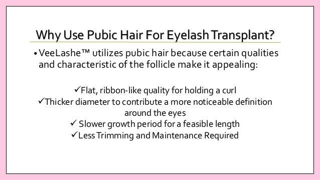 Veelashe Pubic Hair Eyelash Transplant Surgery