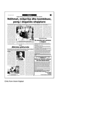 Critic from Arsim Kajtazi
 