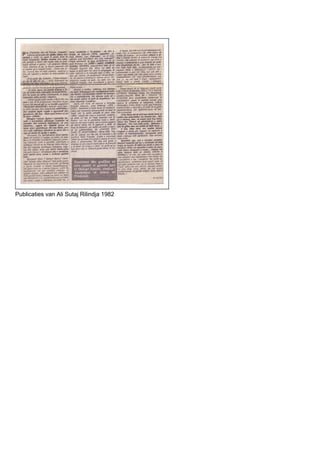 Publicaties van Ali Sutaj Rilindja 1982
 