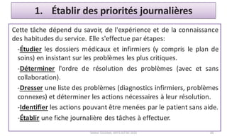 Planification des soins infirmiers