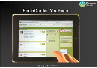 SonicGarden YouRoom




      Developers Summit 2012
 