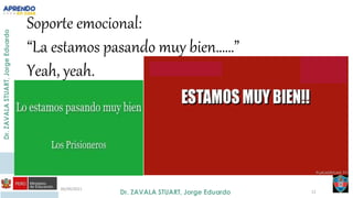 06/09/2021
12
Soporte emocional:
“La estamos pasando muy bien……”
Yeah, yeah.
 