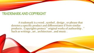 Trademark act | PPT