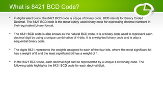 NUMBER SYSTEMS CODES AND LOGIC GATES For UG Students | PPTX