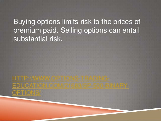 Binary options 500