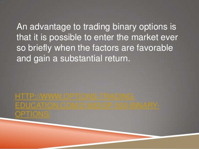 Binary options 500