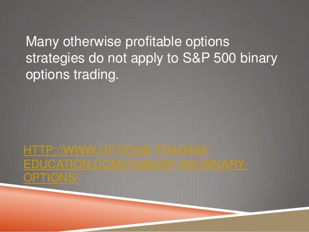 Binary options 500