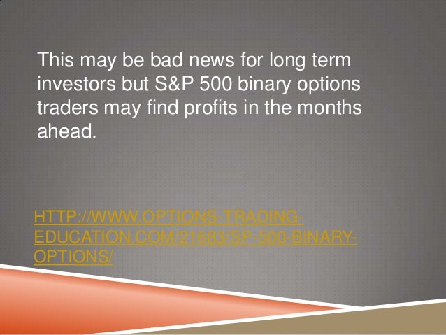 Binary options 500