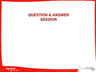 QUESTION & ANSWER SESSION 