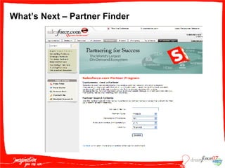 What’s Next – Partner Finder 