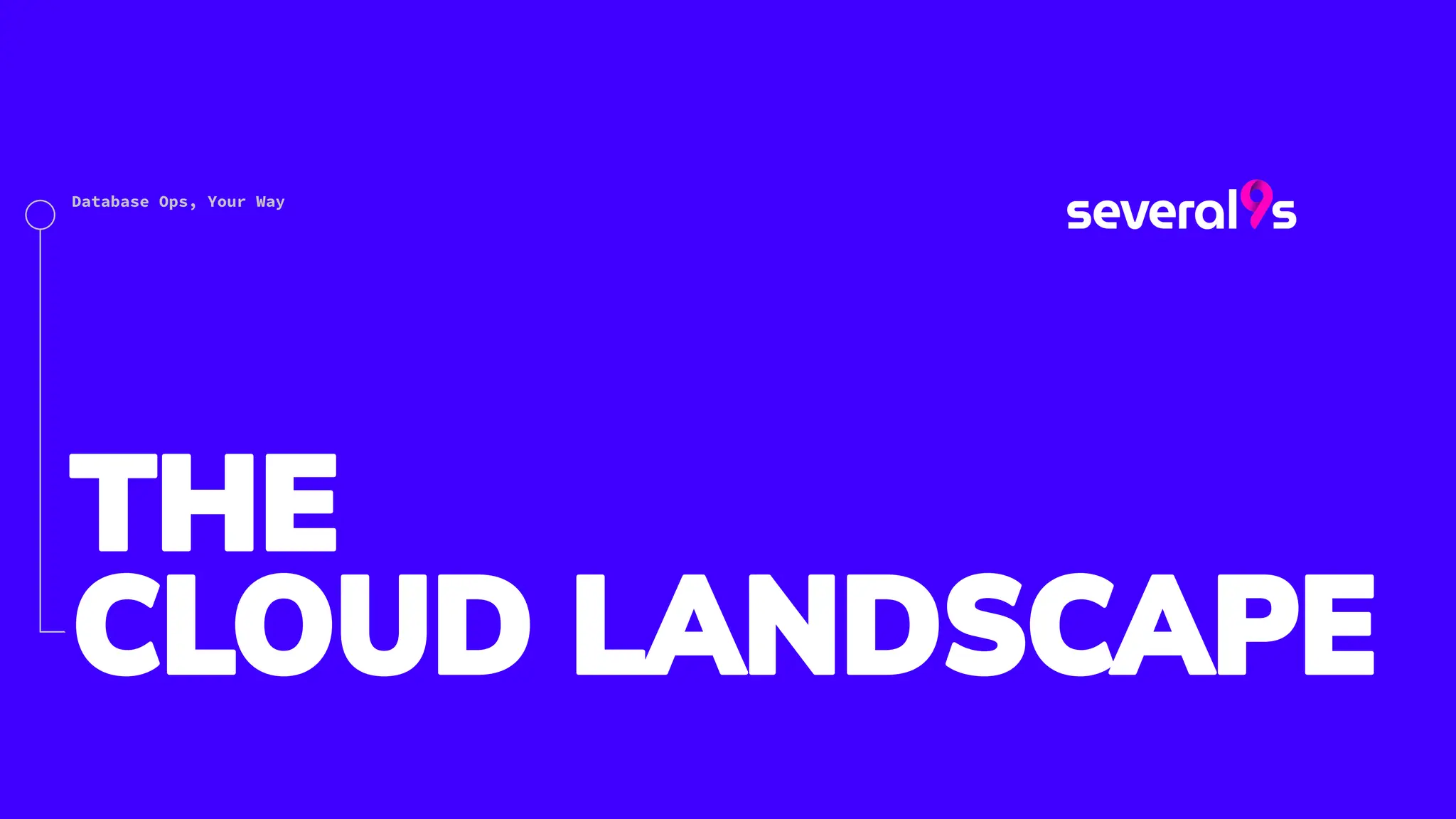 4
Database Ops, Your Way
 