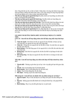 Sử dụng trò chơi trong tập huấn