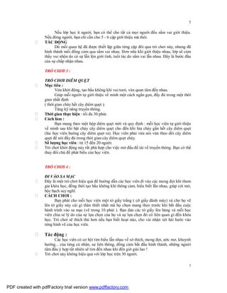 Sử dụng trò chơi trong tập huấn