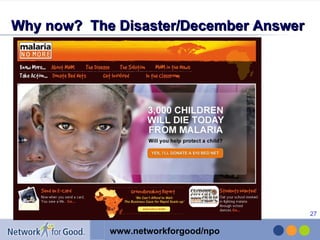Why now?  The Disaster/December Answer 