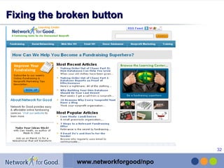 Fixing the broken button 