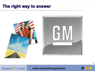 The right way to answer 