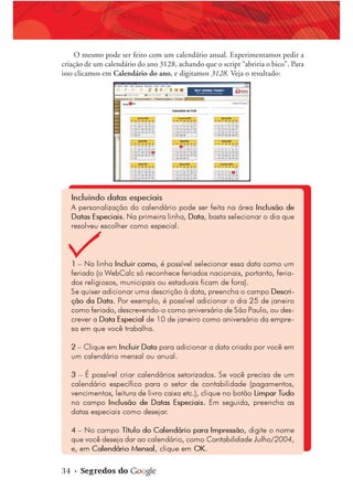 S E G R E D O S  DO G O O G L E