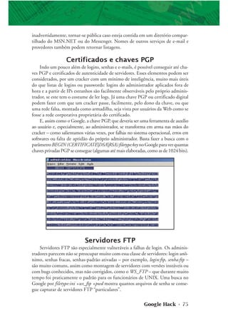 S E G R E D O S  DO G O O G L E