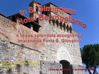 Foto ed elaborazioni di Antonio Florino Historic  news with English translation 