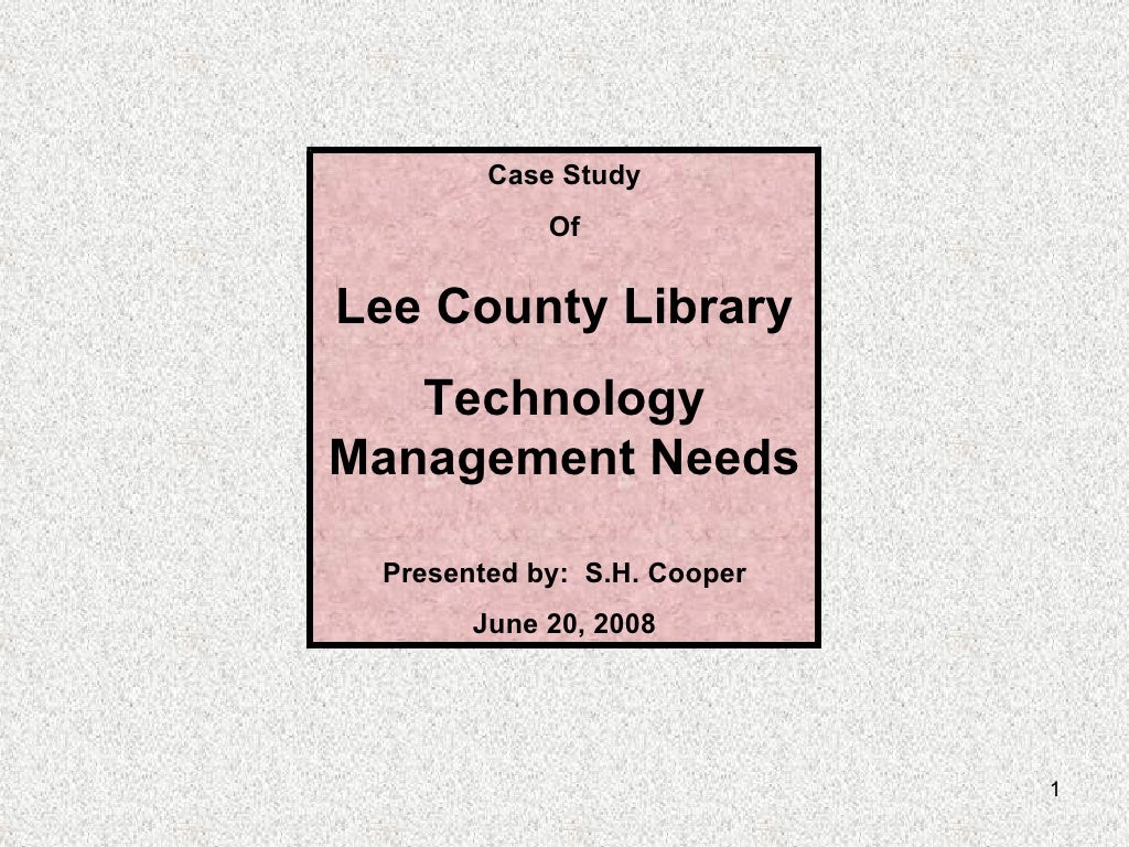 A case study picture