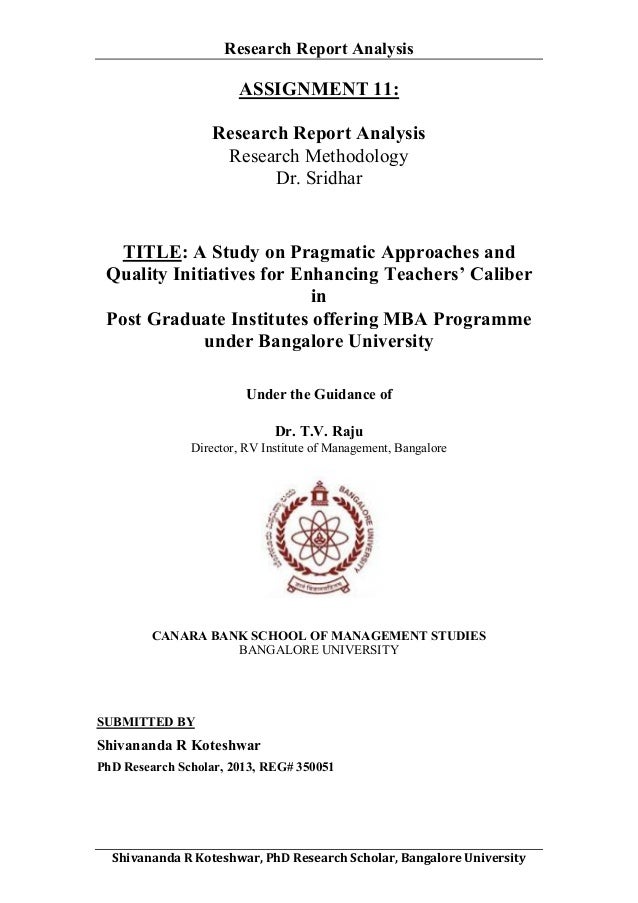 Guidelines in formulating thesis title